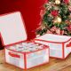 12. CHRISTMAS BAUBLE STORAGE BOX 34X34X17CM