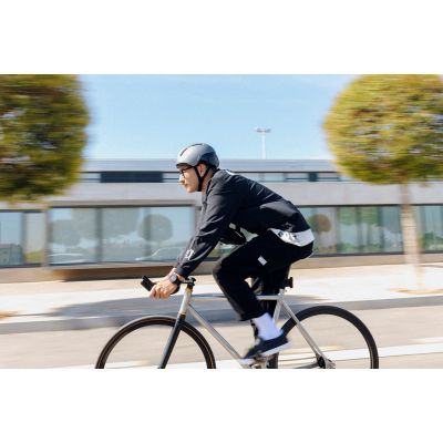 8. HJC CALIDO Matte Gray-Black Bicycle Helmet MT GL CHARCOAL rS