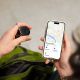 8. SBS Track My Circle Waterproof IP65 Locator Compatible with Apple Find My - Black