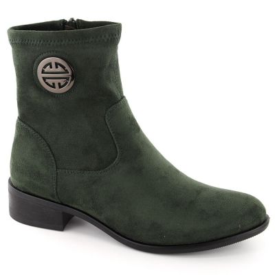 8. Jezzi W Suede Ankle Boots ASA198-28 JEZ432B