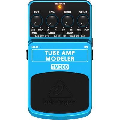 3. Behringer TM300 Effects Pedal Black, Blue