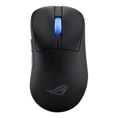ASUS ROG Keris II Ace Wireless AimPoint Black Gaming Mouse Right Side RF Wireless + Bluetooth + USB Type-A Optical 42000 DPI