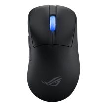 ASUS ROG Keris II Ace Wireless AimPoint Black Gaming Mouse Right Side RF Wireless + Bluetooth + USB Type-A Optical 42000 DPI