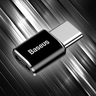12. Baseus Mini Adapter from Micro USB to USB-C - Black