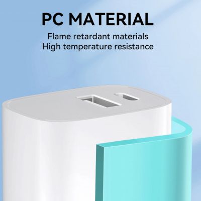 10. Wozinsky WGWCW USB-A USB-C 20W Wall Charger - White