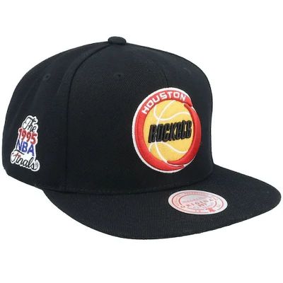 2. Mitchell & Ness NBA Houston Rockets Top Spot Snapback Hwc Rockets Cap HHSS2976-HROYYPPPBLCK