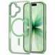 3. Tech-Protect MagMat MagSafe Case for iPhone 17 - Transparent Green