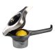 3. GEFU 13971 Citrus Juicer Nylon, Plastic, Stainless Steel Black, Stainless Steel
