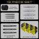 6. Harrows NX-90 Bomb QP 90% Steeltip Darts