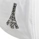 7. Karl Lagerfeld Paris Strapback White Cap - L5WH7947-wht