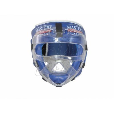 5. Masters boxing helmet with mask KSSPU-M (WAKO APPROVED) 02119891-M02