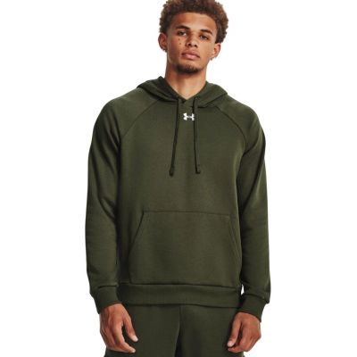Men’s Under Armour Rival Fleece Hoodie olive 1379757 390 XL