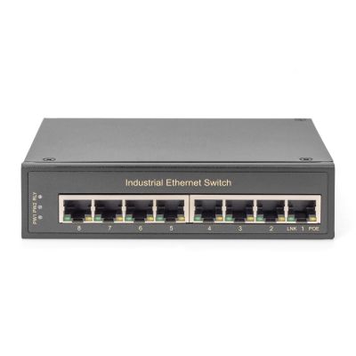 10. Industrial 8-Port Gigabit Switch