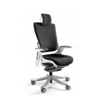 Wau 2 BL418 office chair fabric black/white