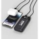 2. XTAR Charger with Power Bank Function for Cylindrical Li-Ion Batteries 18650/20700/21700, Black – 2 Channels PB2SLV2