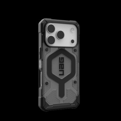2. UAG Pathfinder Clear MagSafe Case for iPhone 17 Pro - Gray/Black