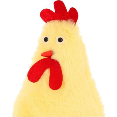 16. SITTING HENS 18CM SPRING DECORATION