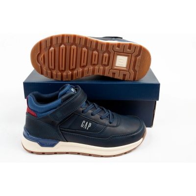 9. GAP Jack children's shoes, navy blue, ankle boots with Velcro