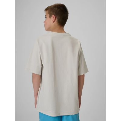 2. Boy's cotton T-shirt 4F 4FJRSS26TTSHM4167-27S