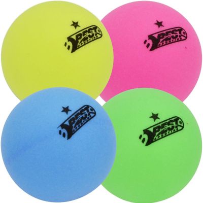 14. COLORFUL TABLE TENNIS BALLS 6 PCS BEST SPORTING