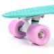 3. METEOR PLASTIC SKATEBOARD MATT pink and minth/minth and pink/white 23999