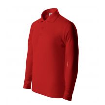 Malfini Pique Polo LS Jr polo shirt MLI-24107 red