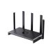 Ruijie Networks RG-EW3000GX PRO Wireless Gigabit Ethernet Dual-Band Router (2.4 GHz/5 GHz) Black