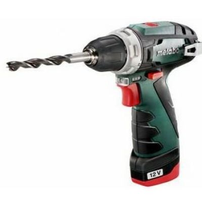 4. Metabo POWERMAXX BS BASIC 1400 RPM Central Locking 800 g Black, Red