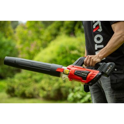 4. YT 18V Blower + 4.0 Ah Battery + Charger