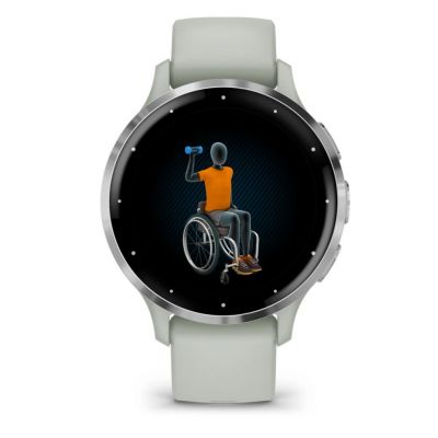 6. Garmin Venu 3S 41mm Silver Watch