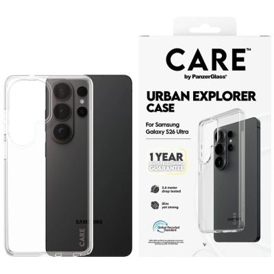 CARE by PanzerGlass Urban Explorer Transparent Case for Samsung Galaxy S26 Ultra - transparent