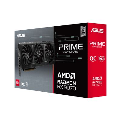 22. graphics card ASUS PRIME RX9070 O16G