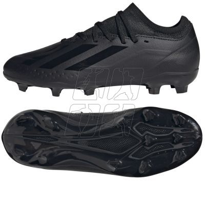 adidas X Crazyfast.3 FG Jr ID9355 football shoes