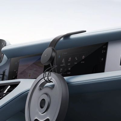 11. Baseus C02 Magnetic Dashboard Holder Compatible with MagSafe - Black