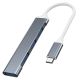 3. VAKOSS HUB USB-C TC-4125X 1XUSB 3.0 3XUSB 2.0