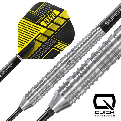 2. Harrows NX-90 Parallel QP 90% Steeltip Darts