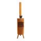 20. BF Bongiano LP rusty garden fireplace