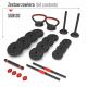 10. HMS SGN130 6-in-1 weight set (barbell, dumbbells and kettlebell) 30kg