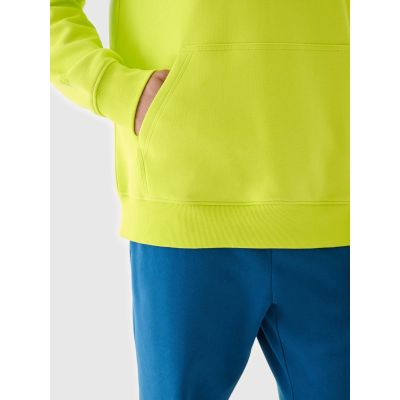 8. Men's sweatshirt with hood, open, 4F 4FRAW24TSWSM1816-45S