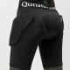 6. Qunature Ski Hip Protectors - Basic L Skis, Snowboard, Skates - Black