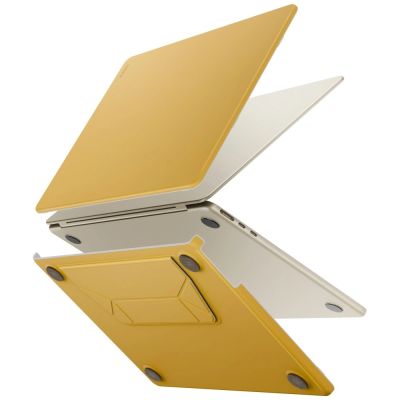 2. UNIQ Lyden Versa Case for MacBook Air 13" 2022 / 2024 / 2025 / 2026 - Yellow