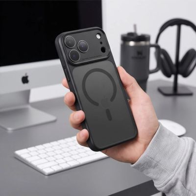 8. Tech-Protect MagPrime MagSafe CC Case for iPhone 18 Pro Max / 17 Pro Max - Matte Black