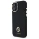 2. Guess Silicone Logo Strass 4G Case for iPhone 16 - Black