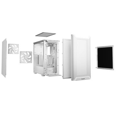 4. BE QUIET HOUSING! PURE BASE 501 Airflow White