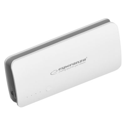 3. Power Bank Esperanza Radium EMP106WE (8000mAh; microUSB, USB 2.0; white)