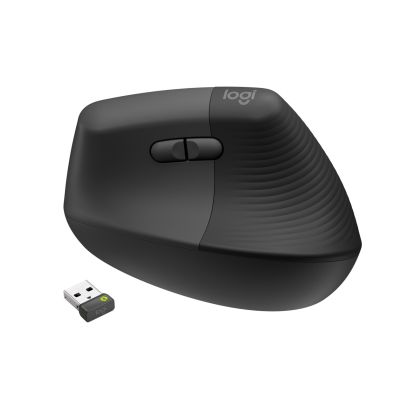 Logitech Lift Vertical Business Black Mouse