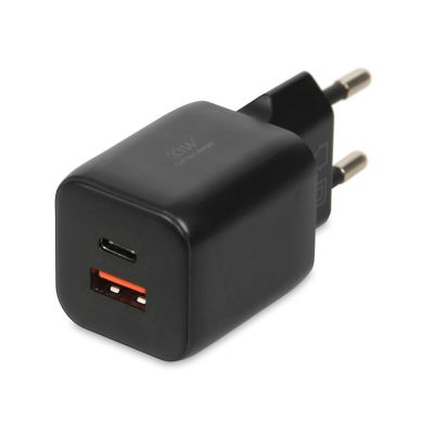 3. IBOX UNIVERSAL CHARGER C-42 GAN PD33W USB A+C BLACK