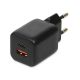 3. IBOX UNIVERSAL CHARGER C-42 GAN PD33W USB A+C BLACK