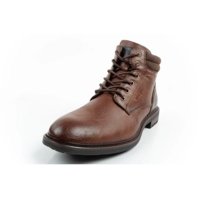 3. Wrangler George men's shoes Chelsea boots elegant fashionable brown