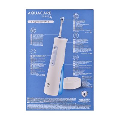 8. Oral-B Irrigator | Jet Aquacare 4 | Capacity 600 ml | Number of heads 2 | White